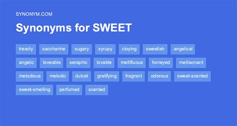 sweetly synonym